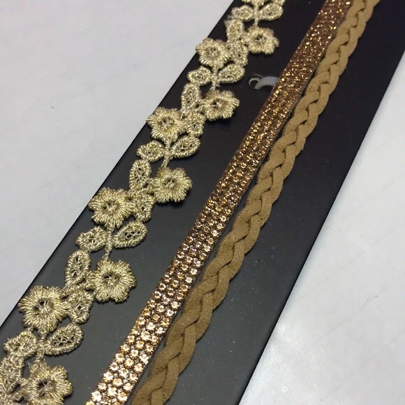 NOIR Boho Chic Stretch Headbands (Set of 3) - Picture 5 of 11